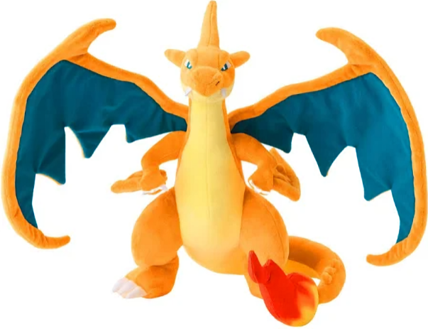 Pokemon Plush: Charizard Mega Y Orange 9
